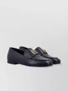 Anine Bing Ab Logo Leather Loafer