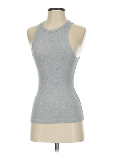 Pre-owned Anine Bing Active Tank Top In Gray