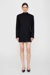 Anine Bing Adeline Dress In Black In Black