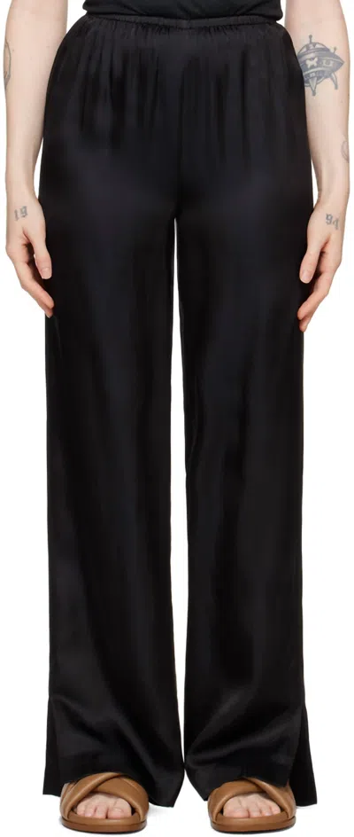 ANINE BING ADEN PANT IN BLACK