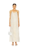 Anine Bing Aida Maxi Dress In Ivory