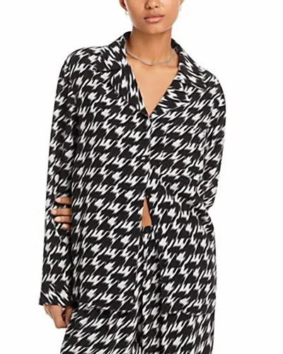 Anine Bing Aiden Shirt In Print