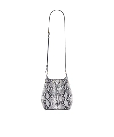 Anine Bing Alana Mini Crossbody Bag In Animal Print