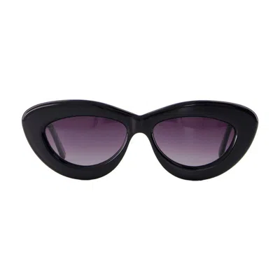 Anine Bing Alba Sunglasses In Black