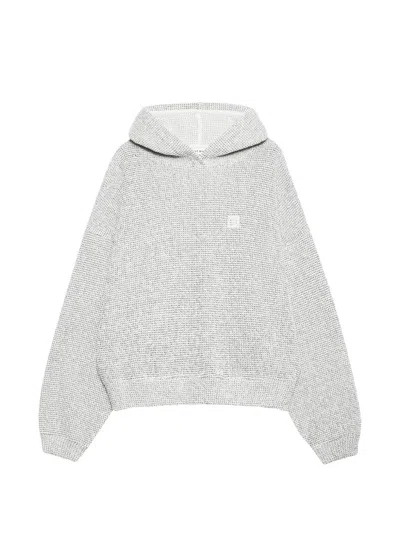 Anine Bing Alec Hoodie Mit Monogramm In Gray