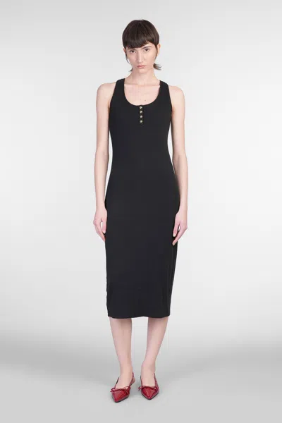ANINE BING ALESSIA IN BLACK COTTON
