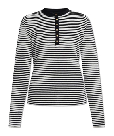 Anine Bing Lessia Long Sleeve T-shirt In Multicolor