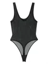 Anine Bing Alysha Bodysuit In Black