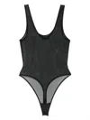 Anine Bing Alysha Bodysuit In Black