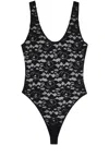 Anine Bing Alysha Floral-lace Bodysuit