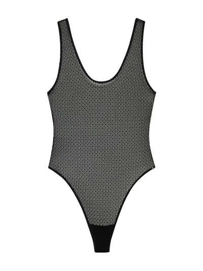 ANINE BING ANINE BING ALYSHA GEOMETRIC BODYSUIT