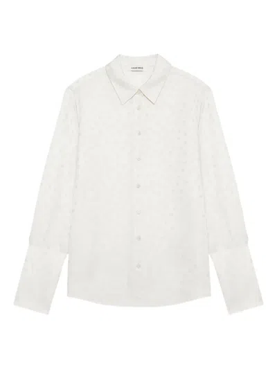 Anine Bing Amanda Shirt In Neutral