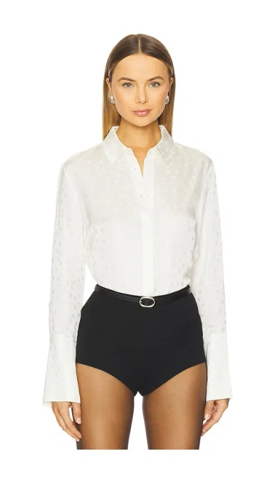 Anine Bing Amanda Shirt In White