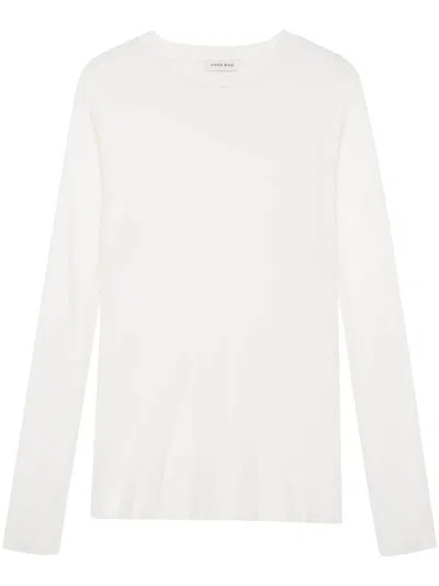Anine Bing Amani T-shirt In White