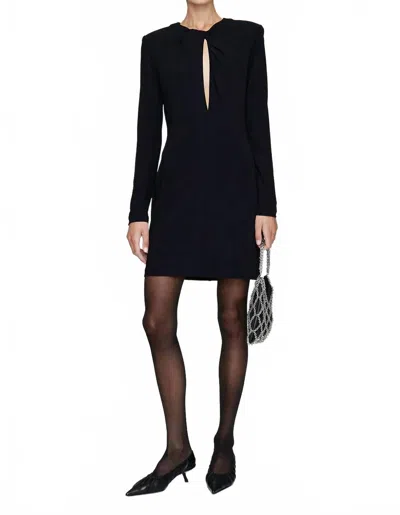 Anine Bing Amaya Dress In Black