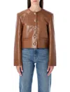 Anine Bing Amber Jacket In Brown