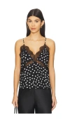 Anine Bing Amelie Camisole Top In Black