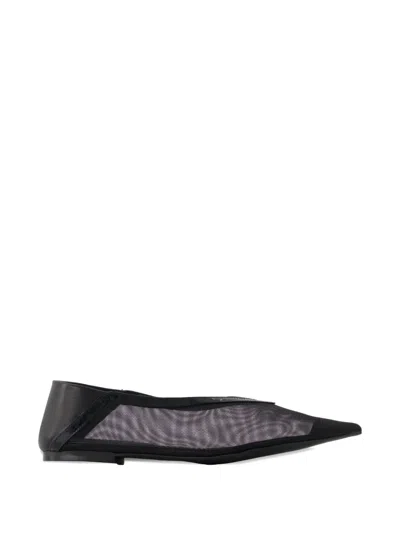 Anine Bing Aneka Mesh Ballet Flats In Multi