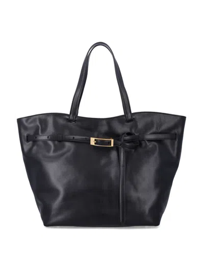 Anine Bing Elly Leather Tote In Pattern