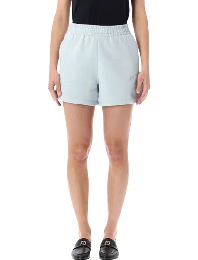 Anine Bing Kam Lightweight Sweat Shorts In Blue