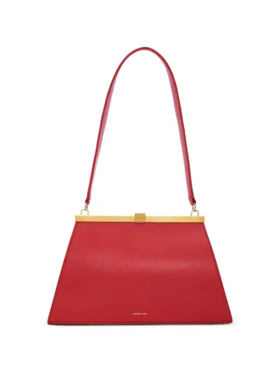 Anine Bing Anine Smooth Leather Shoulder Bag In White