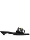 Anine Bing Open-toed High-heeled Sandals In Black