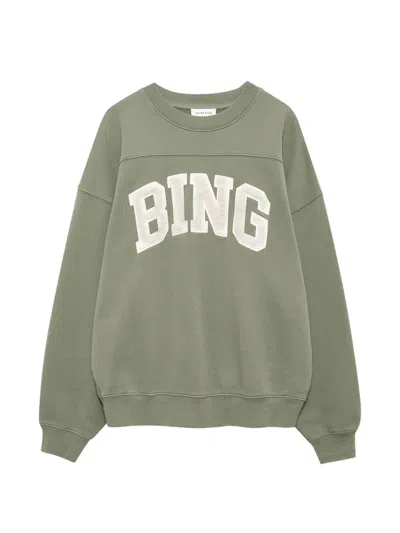Anine Bing Trenton Sweatshirt In Green