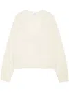Anine Bing Athena Cashmere Jumper In Neutrals