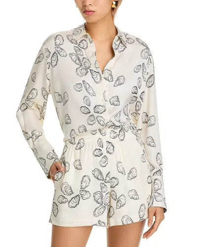 Anine Bing Avalon Shirt In Multi