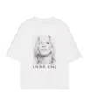 Anine Bing X Kate Moss By Chris Colls Woman T-shirt White Size Xs Cotton In White