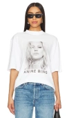 Anine Bing X Kate Moss By Chris Colls Woman T-shirt White Size Xs Cotton In 白色