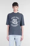 Anine Bing Avi T-shirt In Black Cotton In Black