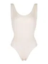 Anine Bing Jace One-piece Swimsuit In Cream