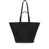 Anine Bing Palermo Leather Tote Bag In Black
