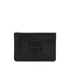 Anine Bing Lili Pouch In Black Pebbled In Black