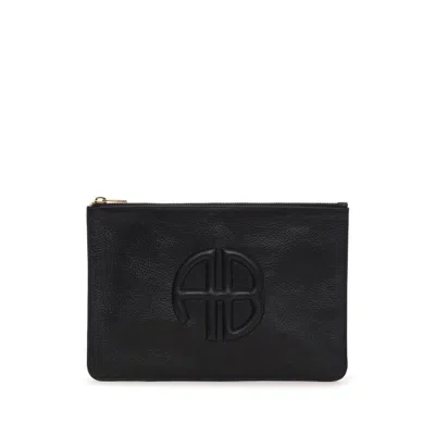 Anine Bing Lili Clutch Bag In Black