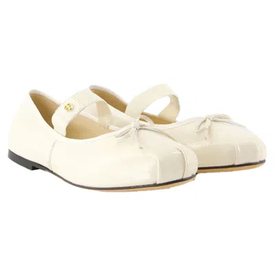ANINE BING BALLERINAS JOLIE - ANINE BING - LEATHER - WHITE