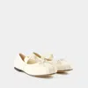 Anine Bing Off-white Jolie Ballerina Flats In White