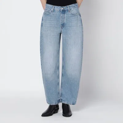 Anine Bing Balticblue Fritz Jeans In Blue