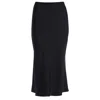 Anine Bing Iron-coloured Silk Skirt Bar In Black