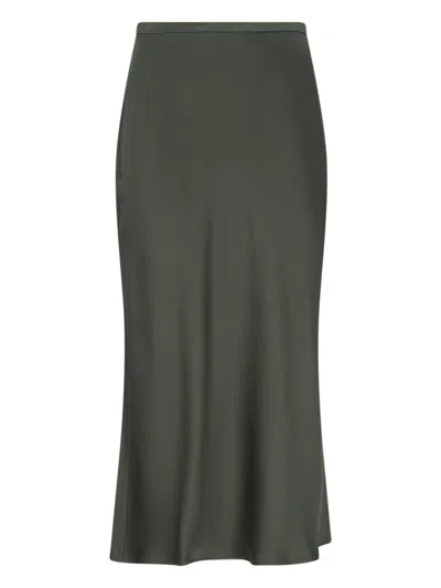 ANINE BING 'BAR' MIDI SKIRT