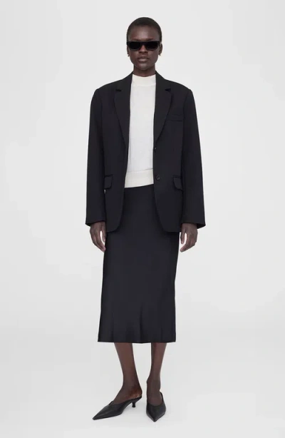 Anine Bing Bar Silk Skirt