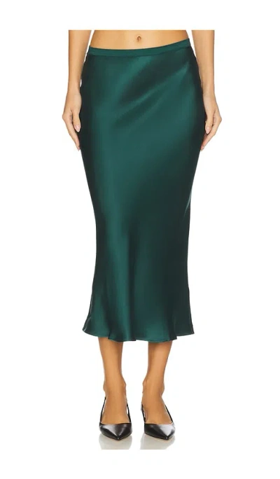 ANINE BING BAR SILK SKIRT