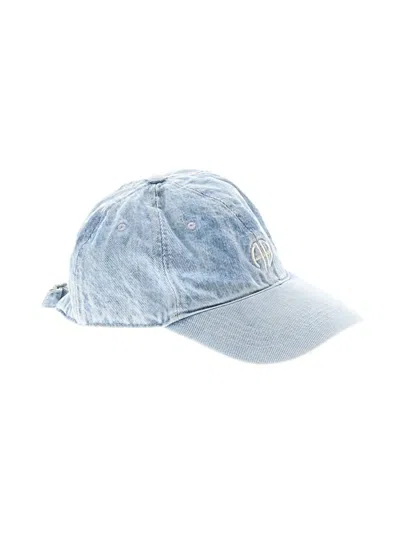 Pre-owned Anine Bing Baseball Cap In Blue