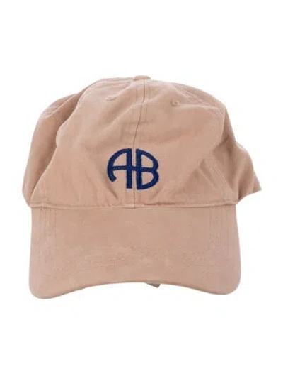Pre-owned Anine Bing Baseball Cap In Neutral