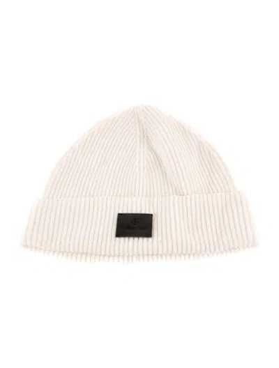 Pre-owned Anine Bing Beanie In Neutral