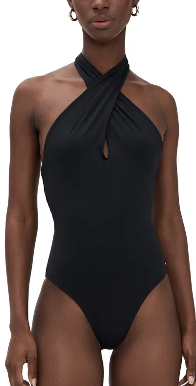 Anine Bing Beatrix One Piece Black