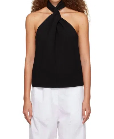 Anine Bing Becca Tank Top In Black