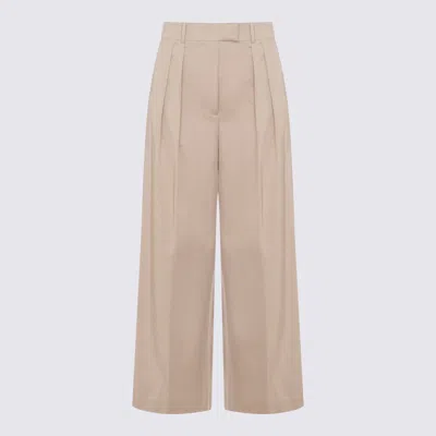 Anine Bing Trousers Light And Natural In Neutral