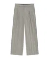 Anine Bing Belen Pants In Grey Polyester In Gray
